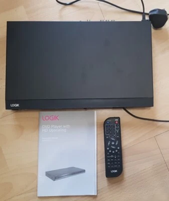 Logik L2HDVD12 Upscaling DVD Player With Remote & Instructions. - Image 1 of 4