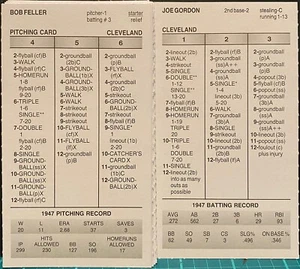 1947 CLEVELAND INDIANS, STRAT-O-MATIC Baseball, SADV, MINT, all 28 cards - Picture 1 of 1
