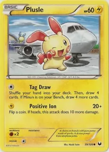 Pokemon - Plusle - 39/108 - comune - cot. - Dark Explorers - quasi nuovo - Foto 1 di 1