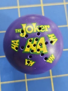 Joker Electronic Laughing Ball Vintage 1989 Purple GETESTET & FUNKTIONIERT! Batman Movie - Bild 1 von 3