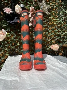Botas de agua Hunter TIGER unisex Reino Unido 6 UE 39 Wellington al aire libre granja hebilla - Imagen 1 de 16