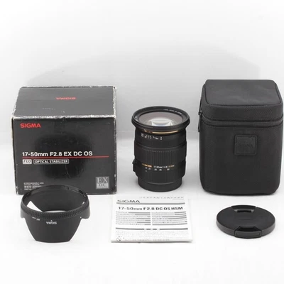 【COMO NUEVO con caja】Lente Sigma 17-50mm f/2.8 EX DC OS HSM para Canon EF de ... - Imagen 1 de 4