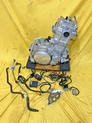 Running Honda XR650r Complete Engine With Wiring Kit - Image 1 of 4