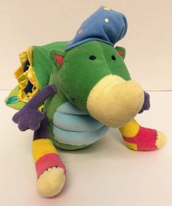 Infantino Dragón Enrollable Cola Larga Peluche Arrugado Sonajero Espejo Bebé Actividad K1 - Imagen 1 de 2