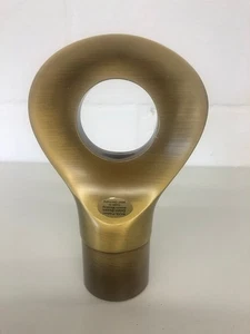 Glashalter Zahnputzbecherhalter MESSING von Nicol Design Colani - Bild 1 von 5