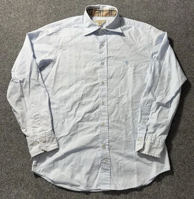 Burberry London Slim Fit Cotton Nova Check Long Sleeve Button Down Shirt Size M - Image 1 of 4