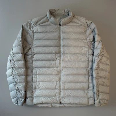 Lululemon Navigation Stretch Down Jacket Large Gray Full Zip Insulated Puffer - Image 1 of 4