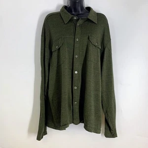 Kuhl Men's 100% merino Wool Button Down Long Sleeve Collared Shirt Size XL - Picture 1 of 11