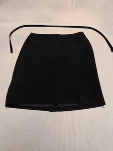 Ann Taylor Loft schwarzer Bleistiftrock Damen zierlich Größe 4P Arbeit Business klassisch - Bild 1 von 5