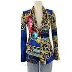 Alice + Olivia Baroque Print Macey Blazer Jacket Perfect Day Size 2 NWT