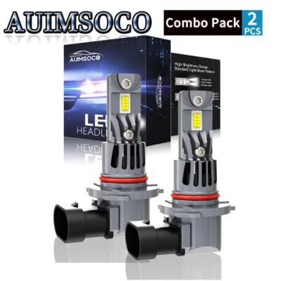 For Dodge Charger 2011-2021 2x 9005/HB3 LED Headlight Bulbs 12000LM White 10000K - Image 1 of 4