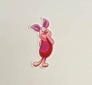 Piglet Thinking Laptop Sticker Winnie The Pooh Waterproof Skateboard Decal - Foto 1 di 3