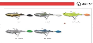 Quantum Rubber Duck Shad 15cm 17gr minnow gomma con paletta spinning bass luccio - Picture 1 of 3