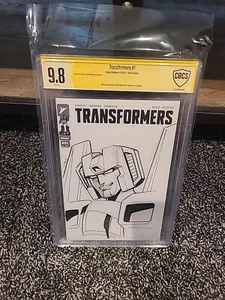 IMAGE TRANSFORMERS 1 BLANK VARIANT SKETCH by DAN KHANNA STARSCREAM - Picture 1 of 8