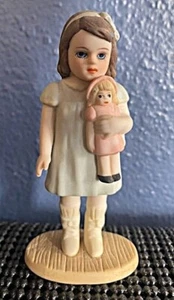 Jan Hagara Collectors Club Bisque "Jan At Age 4" Figurine Plaque W/Box & COA - Picture 1 of 8