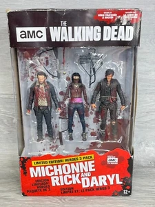 Walking Dead, Limited Edition 3 Pack, Michonne, Rick & Daryl McFarlane 2017 - Picture 1 of 21