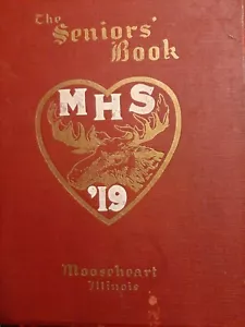 Loyal Order of the Moose -1919 Mooseheart High School Seniors' Bk 1st Ed. *RARE* - Picture 1 of 21