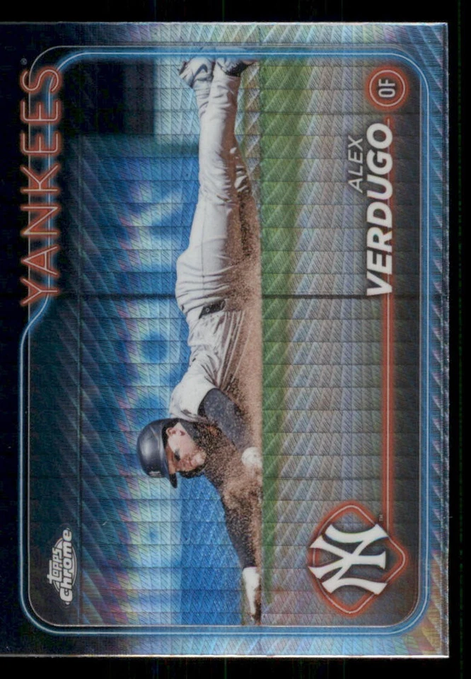 2024 Topps Chrome Prism Refractors #11 Alex Verdugo - Image 1 of 2
