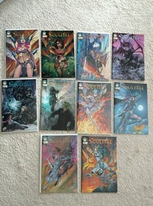 Michael Turner's Soulfire volume 3  0 & 1-8 NM complete series - aspen comics