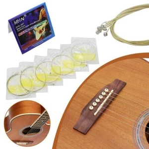 6Pcs/1Set Bronze Steel Strings Warm Balanced Tone For Acoustic Guitar Hot X9C4 - Picture 1 of 12