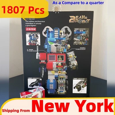 Building Blocks Mechanical OptimusPrime TransformersToy BigBoy  NewYearGift sale - Image 1 of 4