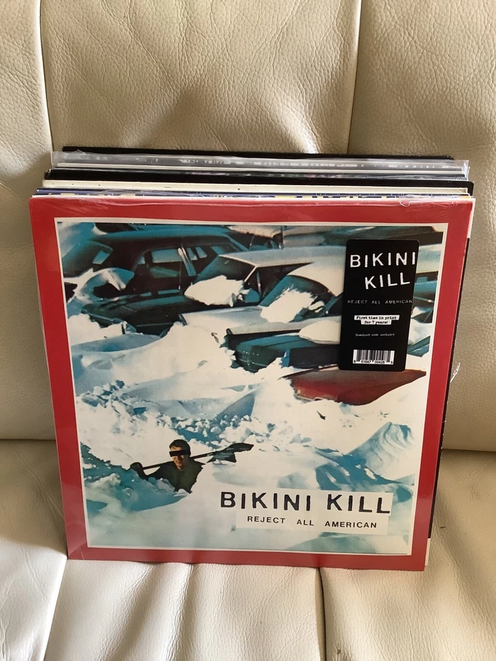 Bikini Kill LP Rejects All American sealed new - Image 1 of 1