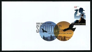 USA, SCOTT # 4472, FDC COVER OF SCOUTING, DIGITAL COLOR PRINTING, 2010 DCP - Picture 1 of 1