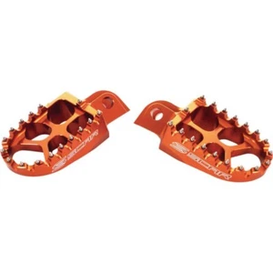 SCAR Evolution Aluminum Pegs Adjusts Husaberg Te FC Fe Fx FS 04-14 Orange - Imagen 1 de 1