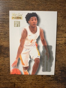 2022 Wild Card Matte SP Exclusive Kennedy Chandler Card 13