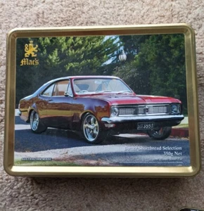 MAC'S CLASSIC CARS BISCUIT TIN Holden 1969 Classic Car - Picture 1 of 2