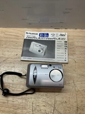 Fujifilm FinePix A Series A303 Digital Camera w/ Manual READ DESCRIPTION - Image 1 of 3