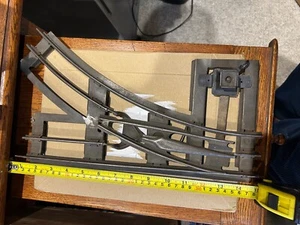 Lionel Standard Gauge Point Turnout requiring repair.Made in US 3 Rail Tinplate - Picture 1 of 5