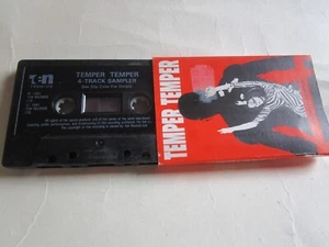 Temper Temper - 4 Song Album Sample 10 Records TEMP 2 Audio Tape Cassette Single - Picture 1 of 4