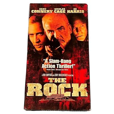 The Rock (VHS, 1998) TESTED Tape And Cover - Imagem 1 de 4