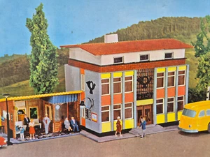 Faller H0 B-211 Gebäude Postamt Postfiliale gebaut! mit OVP/2509 - Bild 1 von 11
