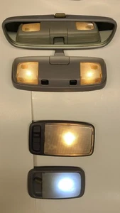 96-02 Toyota 4Runner 96-04 Tacoma Rear View Mirror And 2 Dome Lights Full Set! - Picture 1 of 14