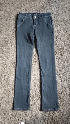 7 For All Mankind Women's Black Erin Low Rise Push Up Stretch Jeans Size 28 - Image 1 of 4