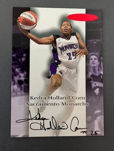 2000 SKYBOX DOMINION WNBA KEDRA HOLLAND-CORN AUTO - Picture 1 of 1