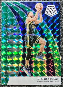 Stephen Curry 2023-24 Panini Mosaic #6 Elevate Green Mosaic Prizm - Warriors - Imagen 1 de 2