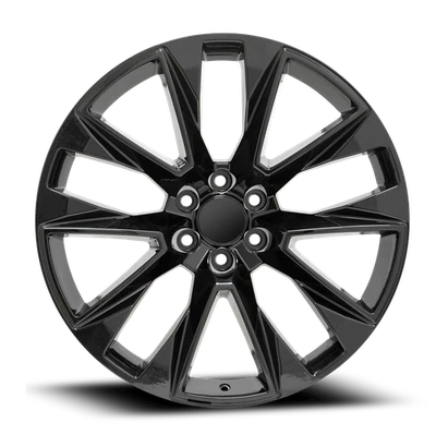 4 ruedas OE Concept C17 negro brillante 22X9 6X5,5 22" para Cadillac Escalade 2015-26 Foto 1 de 3