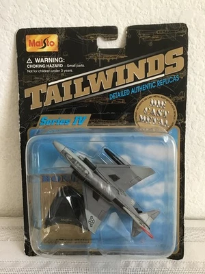 F-4G Phantom II Wild Weasel Jet Maisto Tailwinds Diecast réplica con soporte 2000 Foto 1 de 4