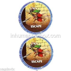 AHC24 PION ESCAPE COUNTER x2 ADVANCED HEROQUEST WARHAMMER BITZ - Picture 1 of 1
