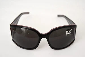 Montblanc Authentic Black Silver MB142S 958 60-17-120 Sunglasses - Picture 1 of 4