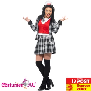 Ladies Clueless Dionne Costume Davenport Jacket 90s 1990s TV Film Fancy Dress - Picture 1 of 5