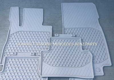 Mercedes Benz All Season Macchiato Beige Mats E Class E300 E350 E63 17-20 Set 4 - Image 1 of 4