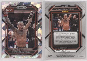 2023 Panini Prizm UFC Ice Prizm Charles Oliveira #183