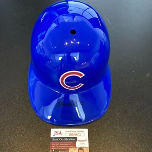Alec Distaso Signed Full Size Chicago Cubs Baseball Helmet 1969 Cubs JSA COA - Picture 1 of 5