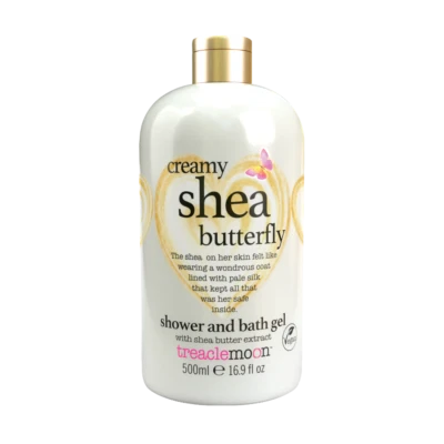 TreacleMoon Cremiges Shea-Schmetterlings-Duschgel, Badegel 500 ml - Bild 1 von 3