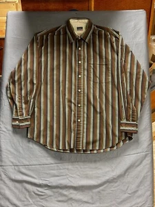 Haggar Men’s Shirt Large  Multicolor plaid forever new no fading - Picture 1 of 10