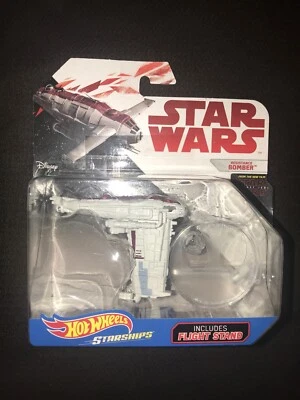 Hot Wheels Star Wars Die Cast Resistance Bomber Starships 2016 - Image 1 of 3